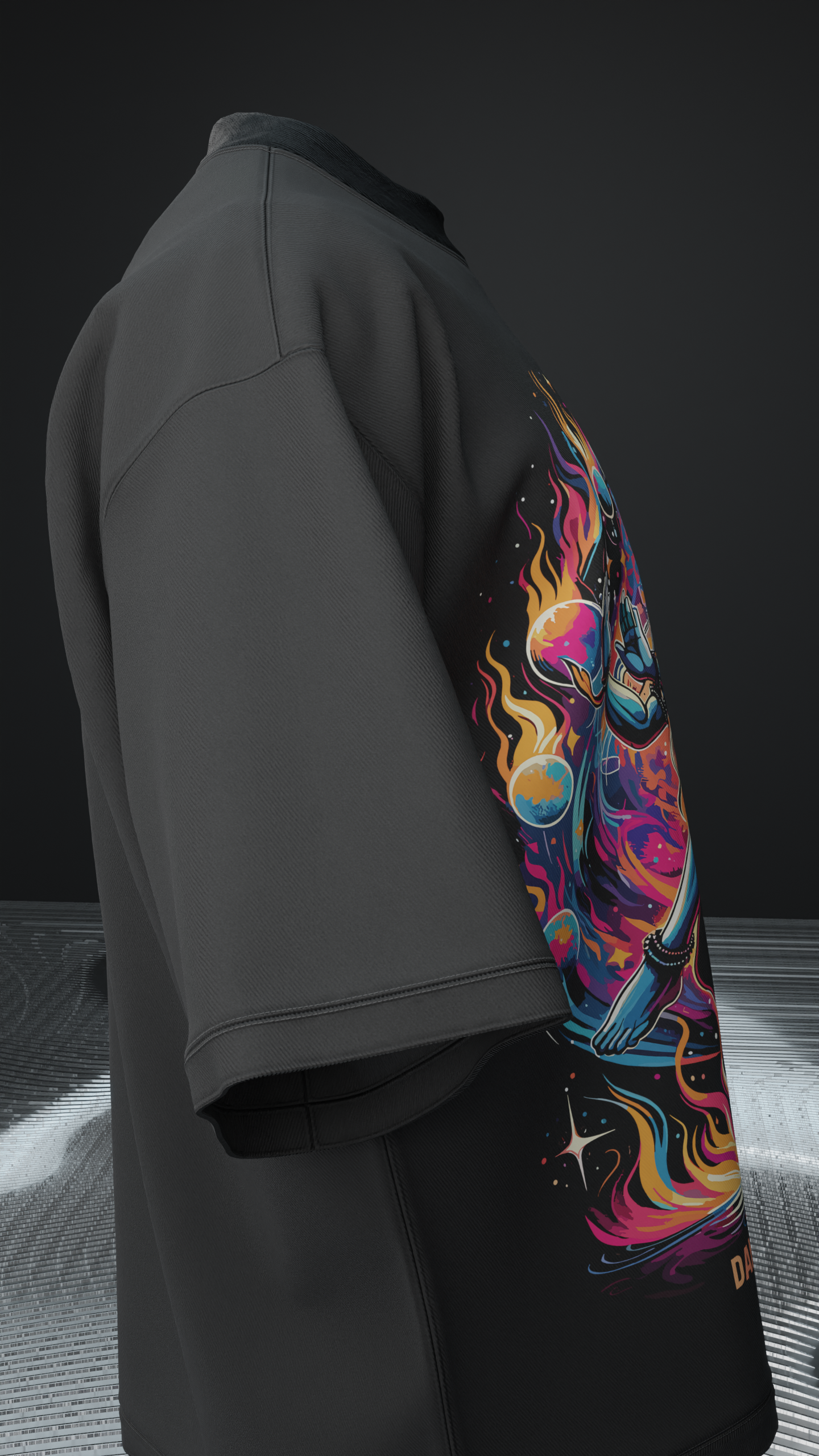 Dance of the Universe Oversized T Shirt