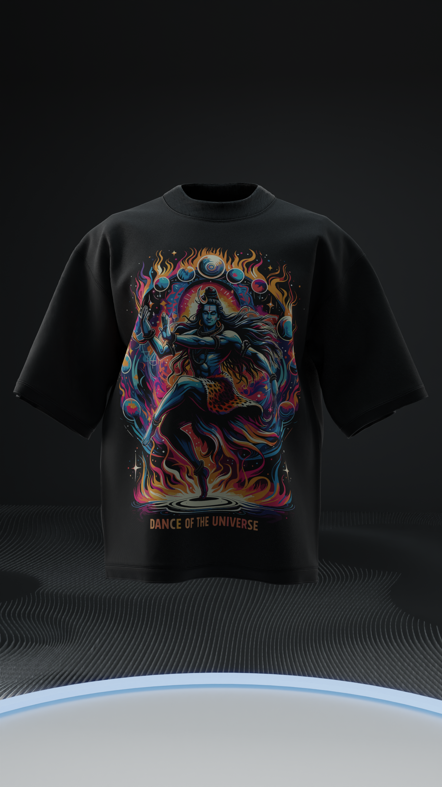 Dance of the Universe Oversized T Shirt