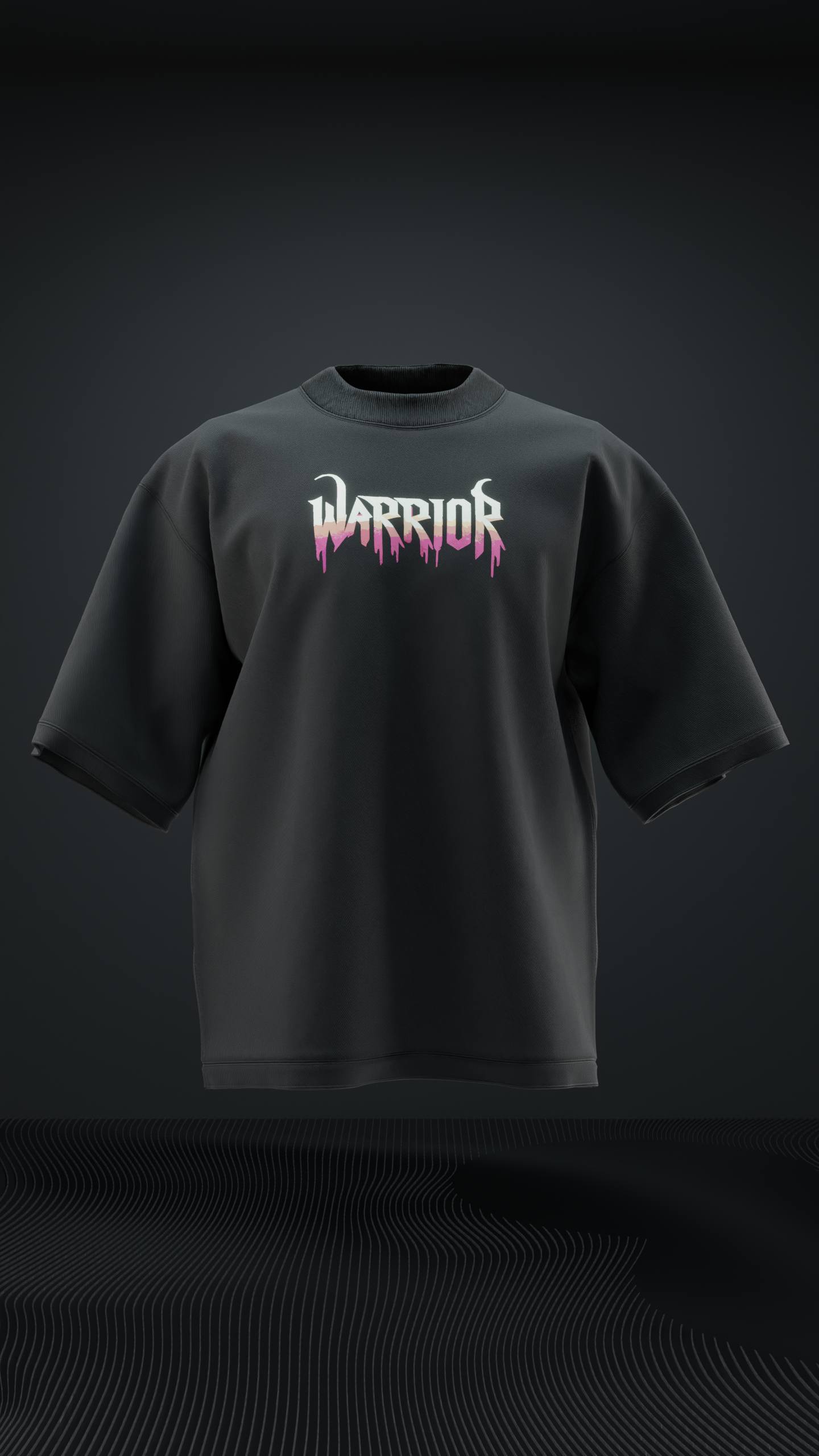 Divine Warrior Oversized T Shirt