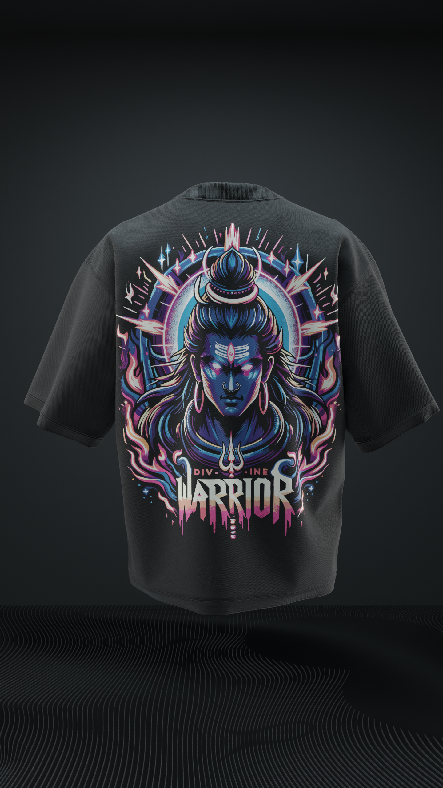 Divine Warrior Oversized T Shirt