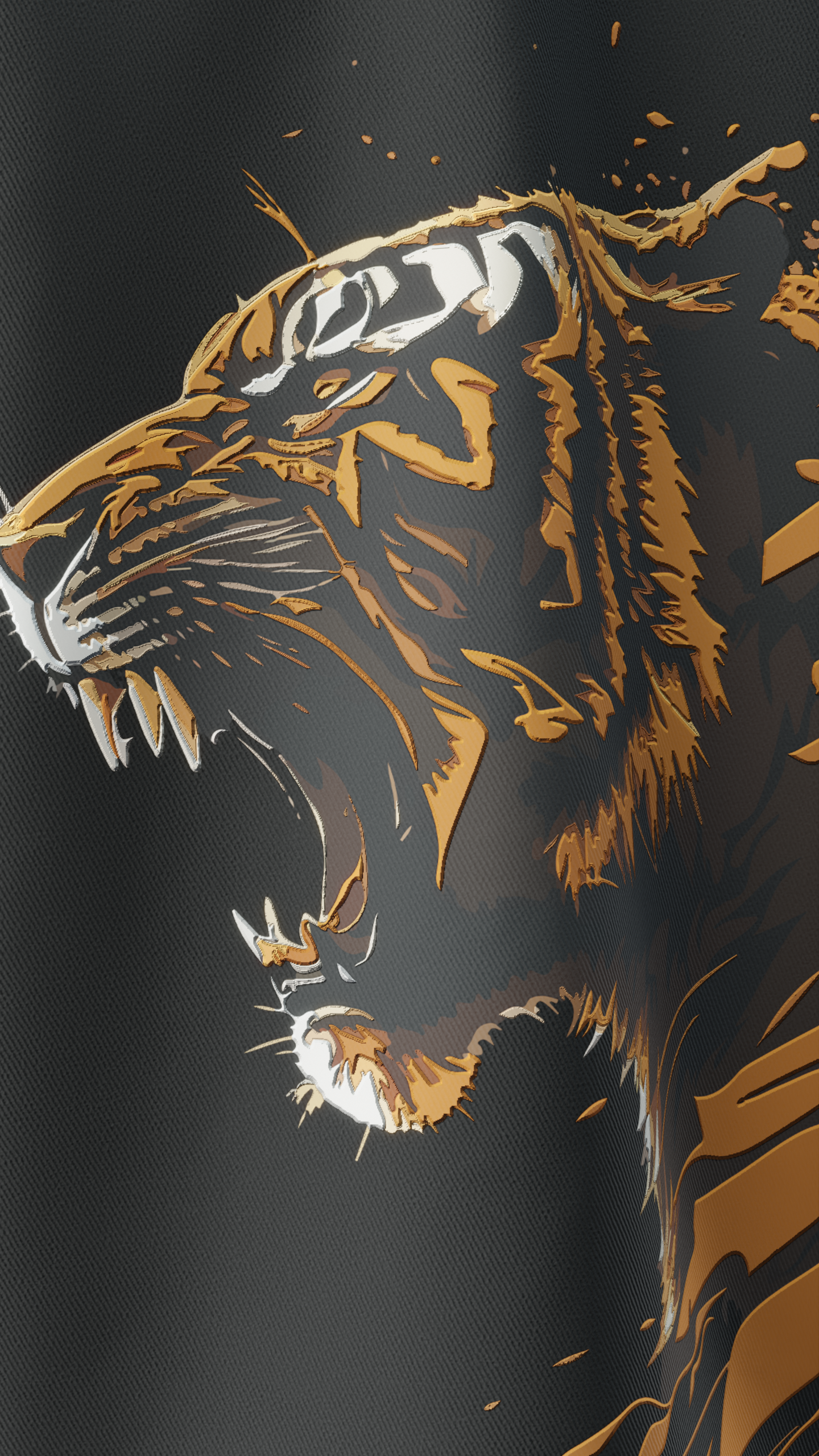 Tiger Roar Oversized T Shirt