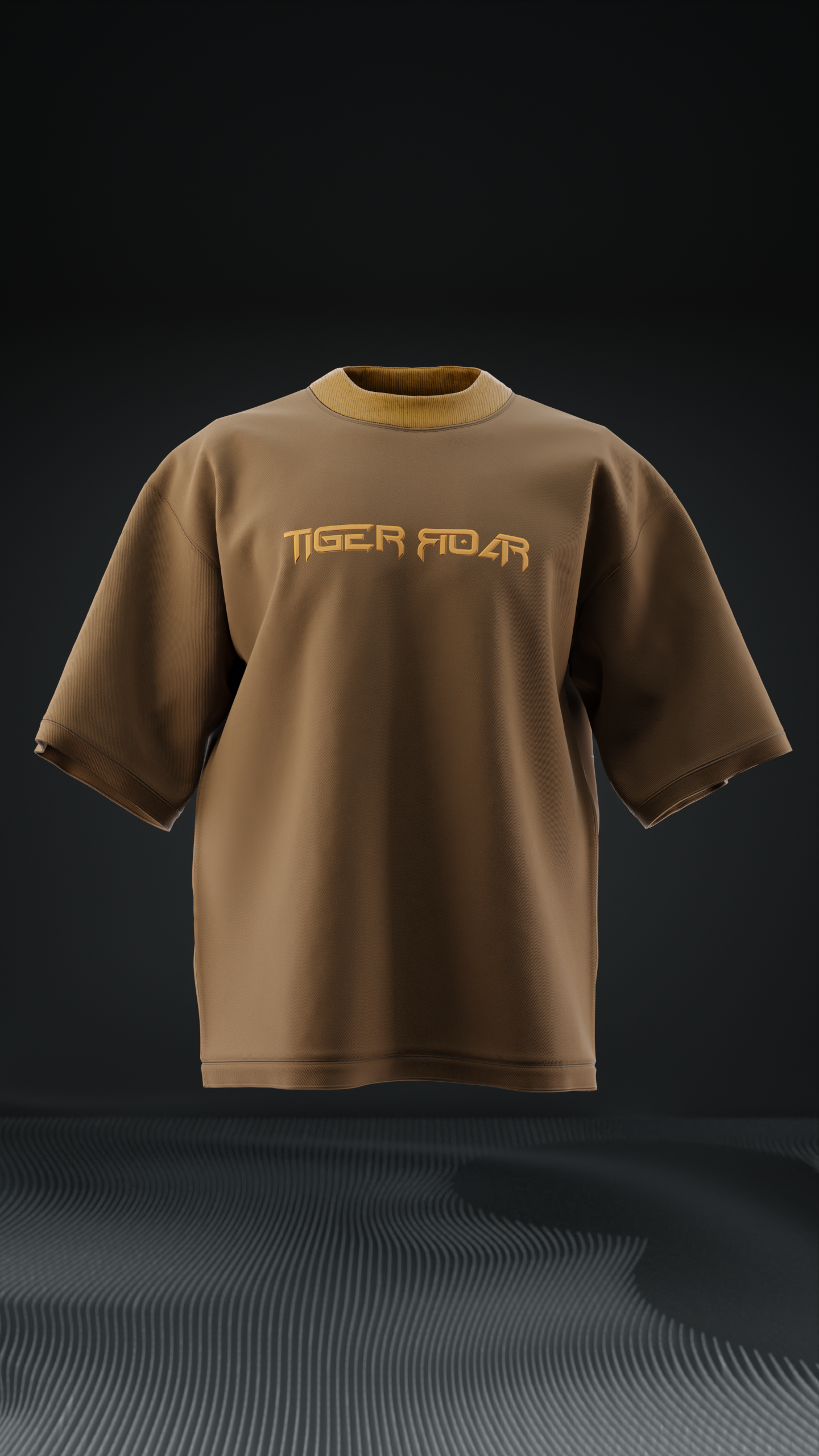 Tiger Roar Oversized T Shirt
