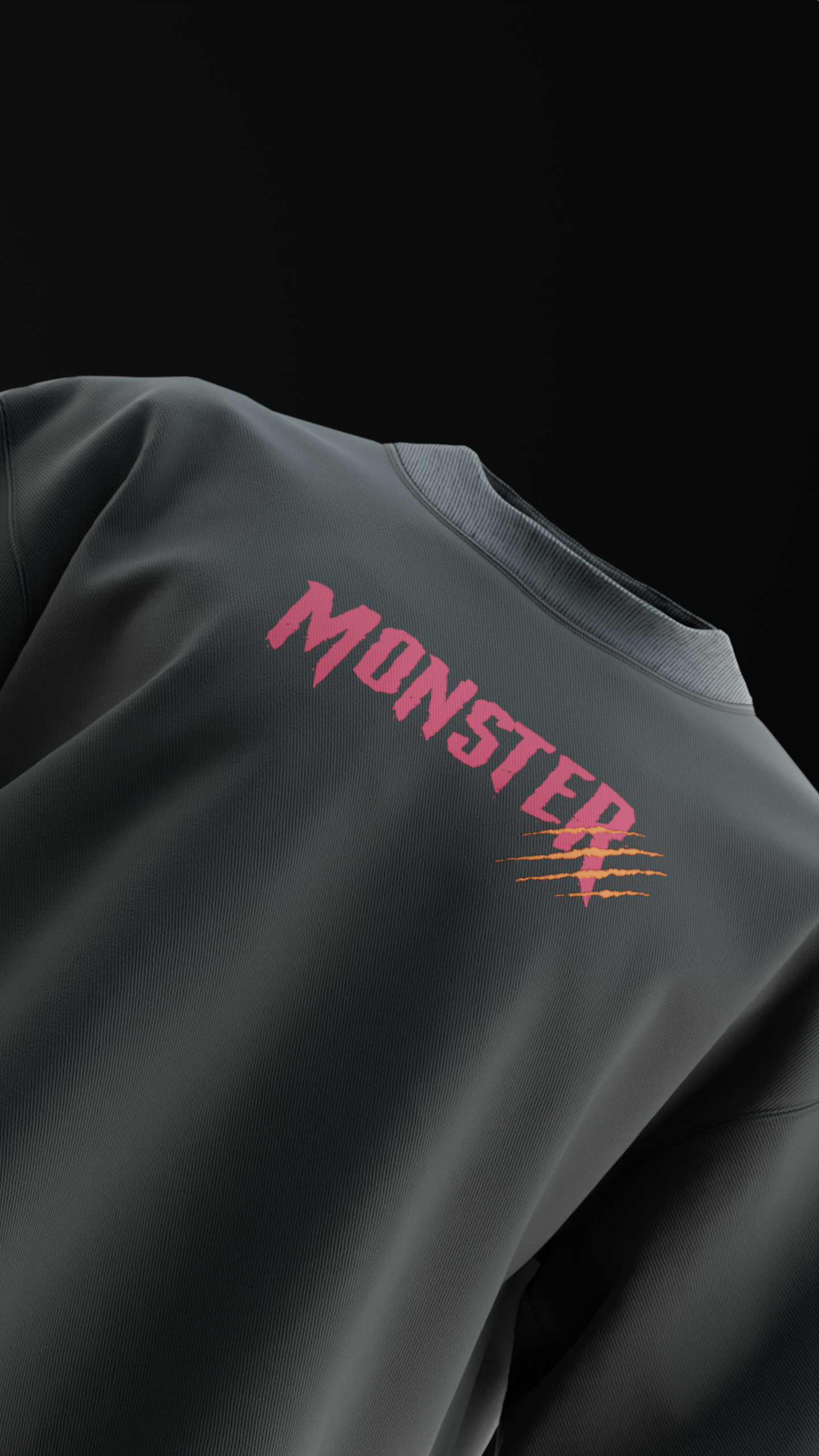 Monster Oversized T Shirt