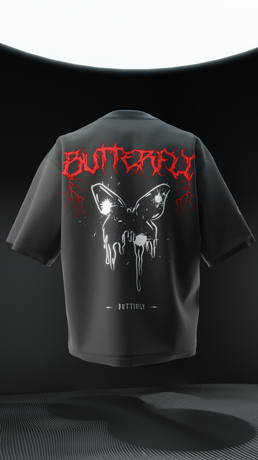 Butterfly Oversized T Shirt