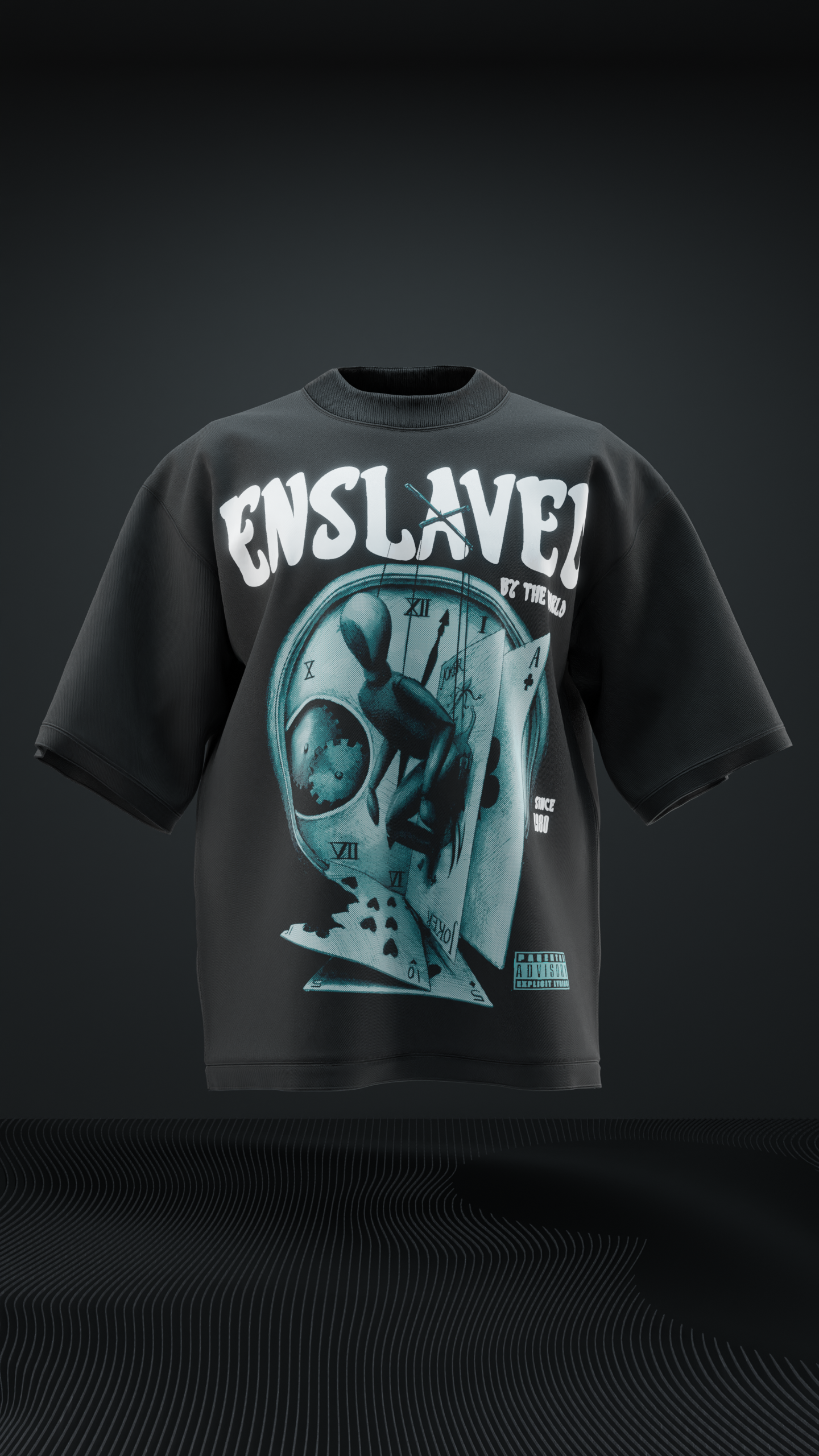 ENSLAVED Oversized T Shirt