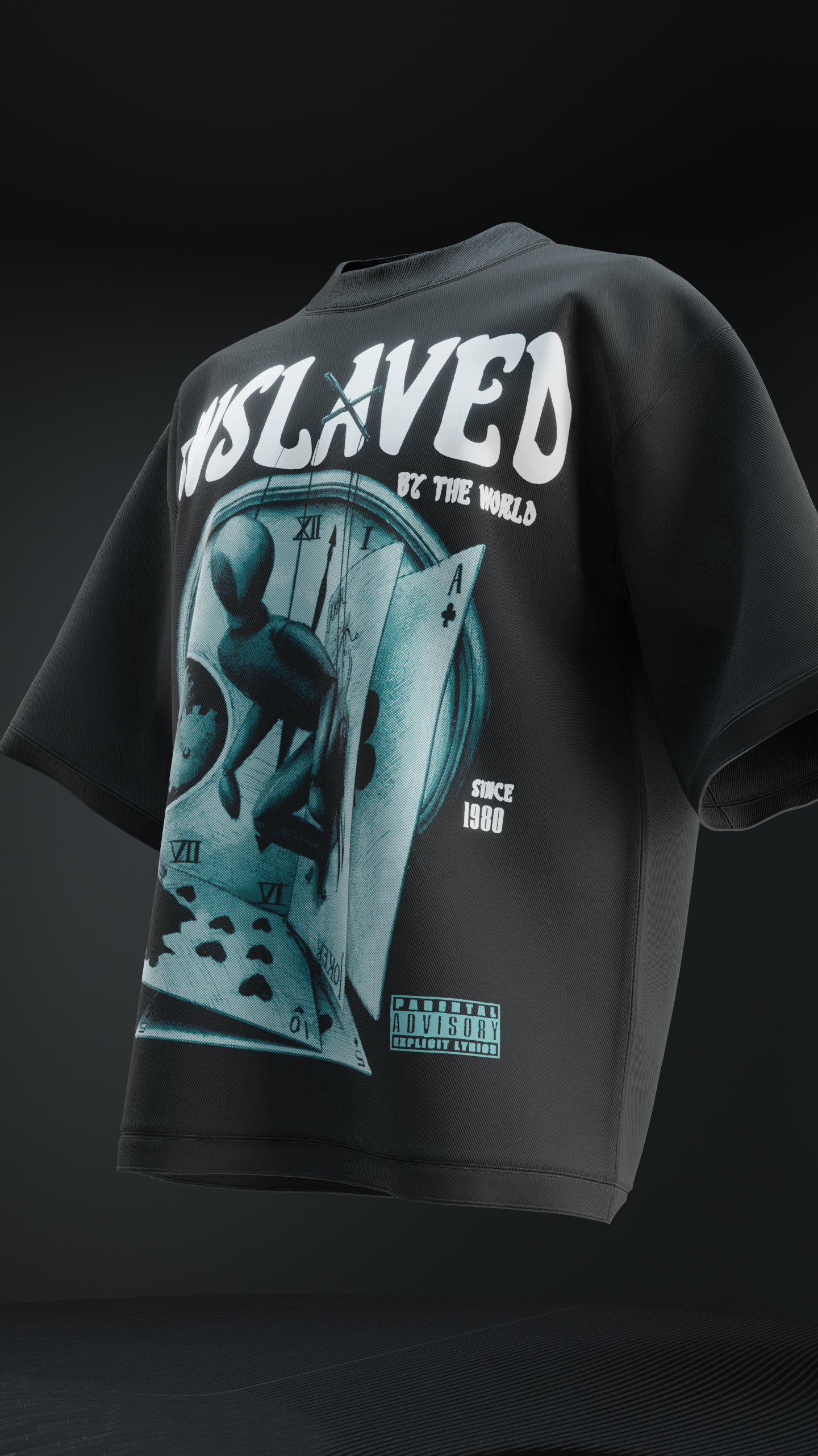 ENSLAVED Oversized T Shirt