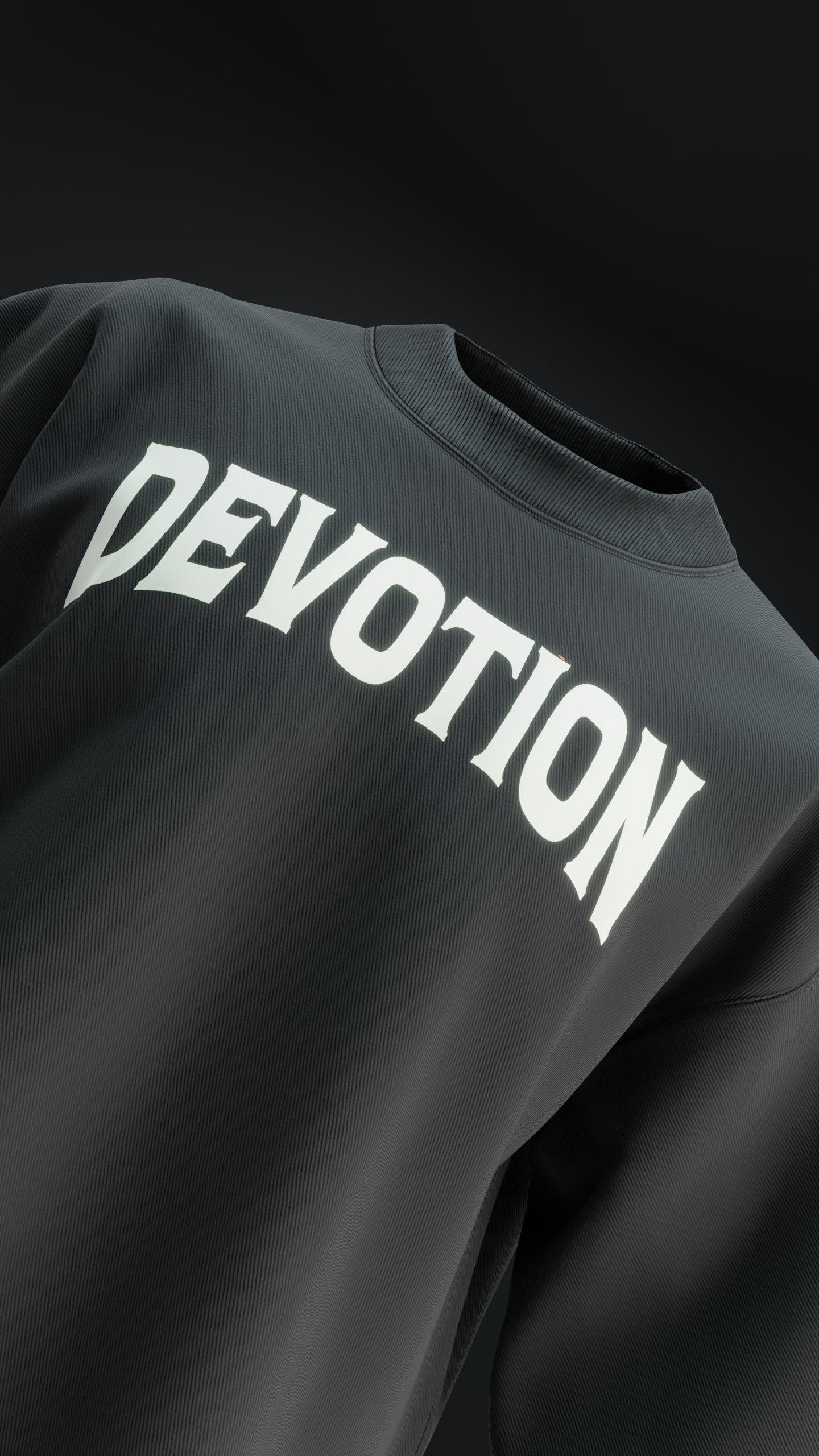 Fire of Devotion Oversized T Shirt