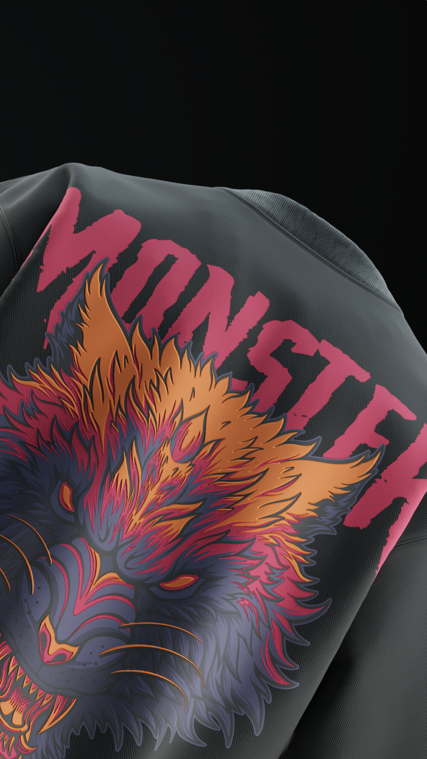 Monster Oversized T Shirt