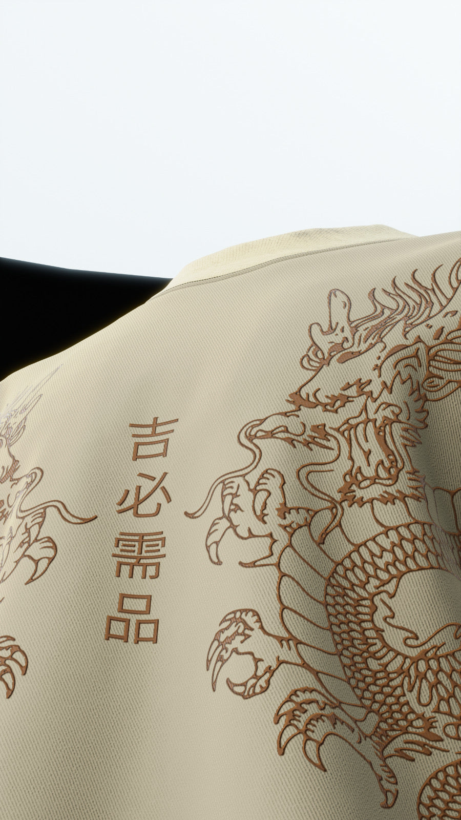 Japanese Dragon Oversized T Shirt