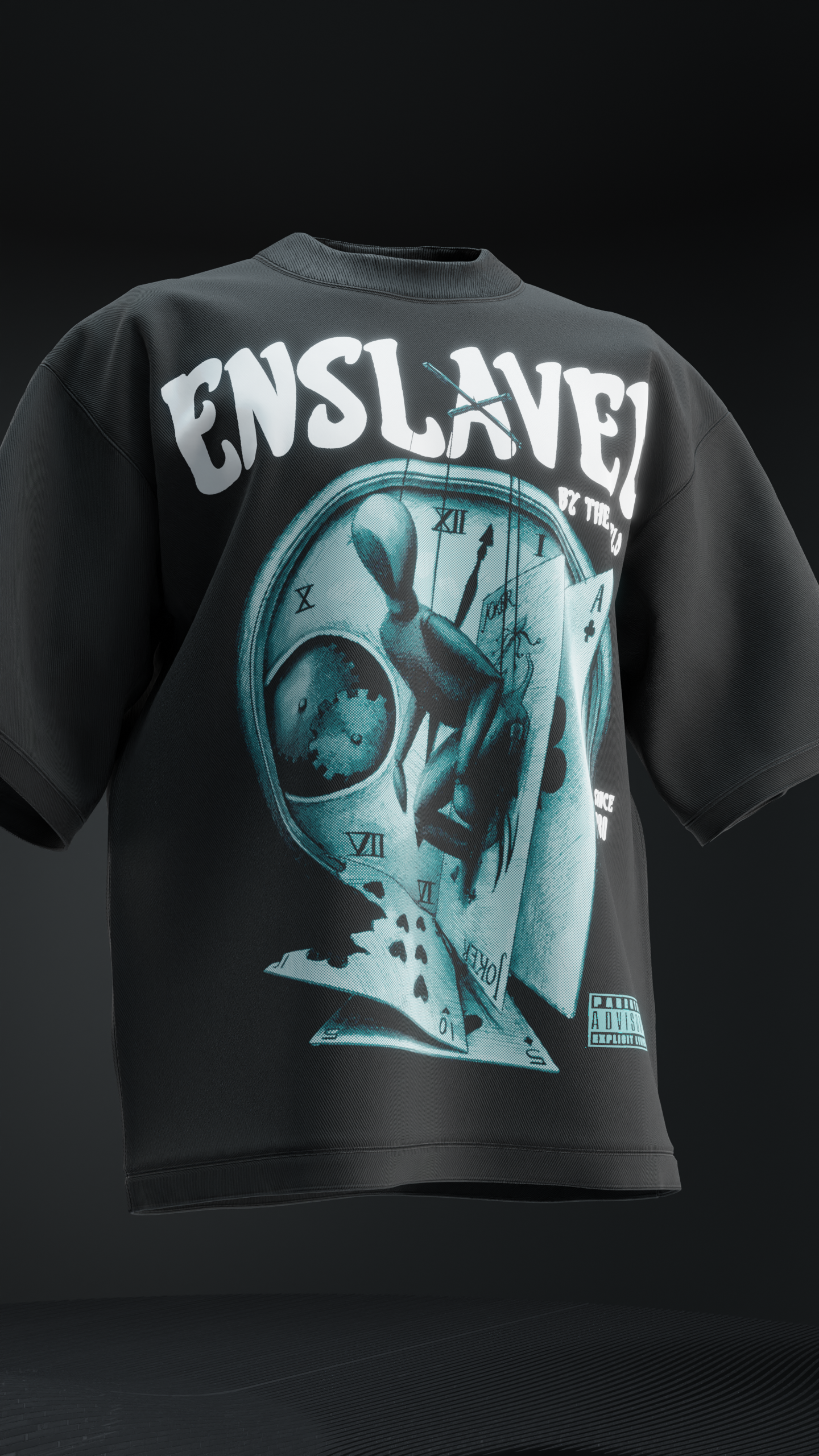 ENSLAVED Oversized T Shirt