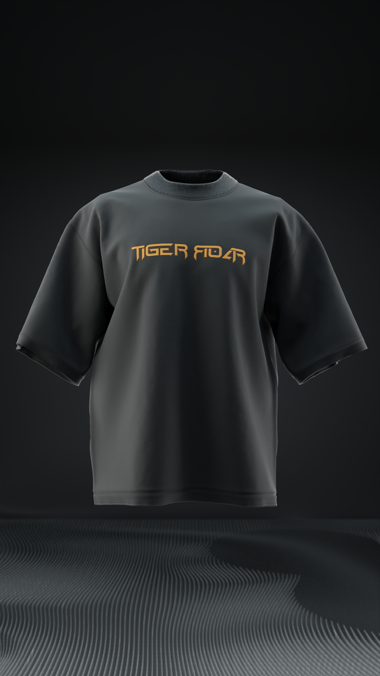 Tiger Roar Oversized T Shirt