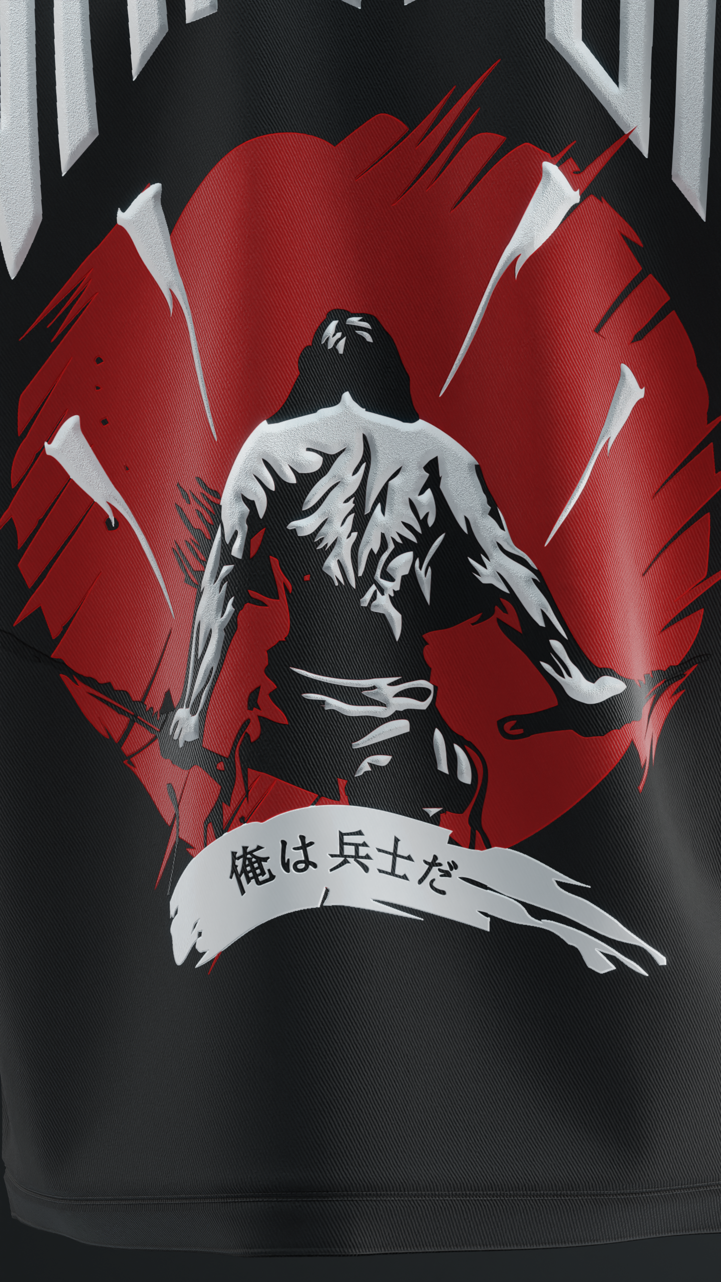 Samurai Oversized T Shirt