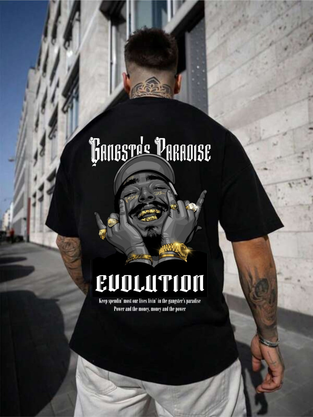 Gangster's Paradise Oversized T Shirt